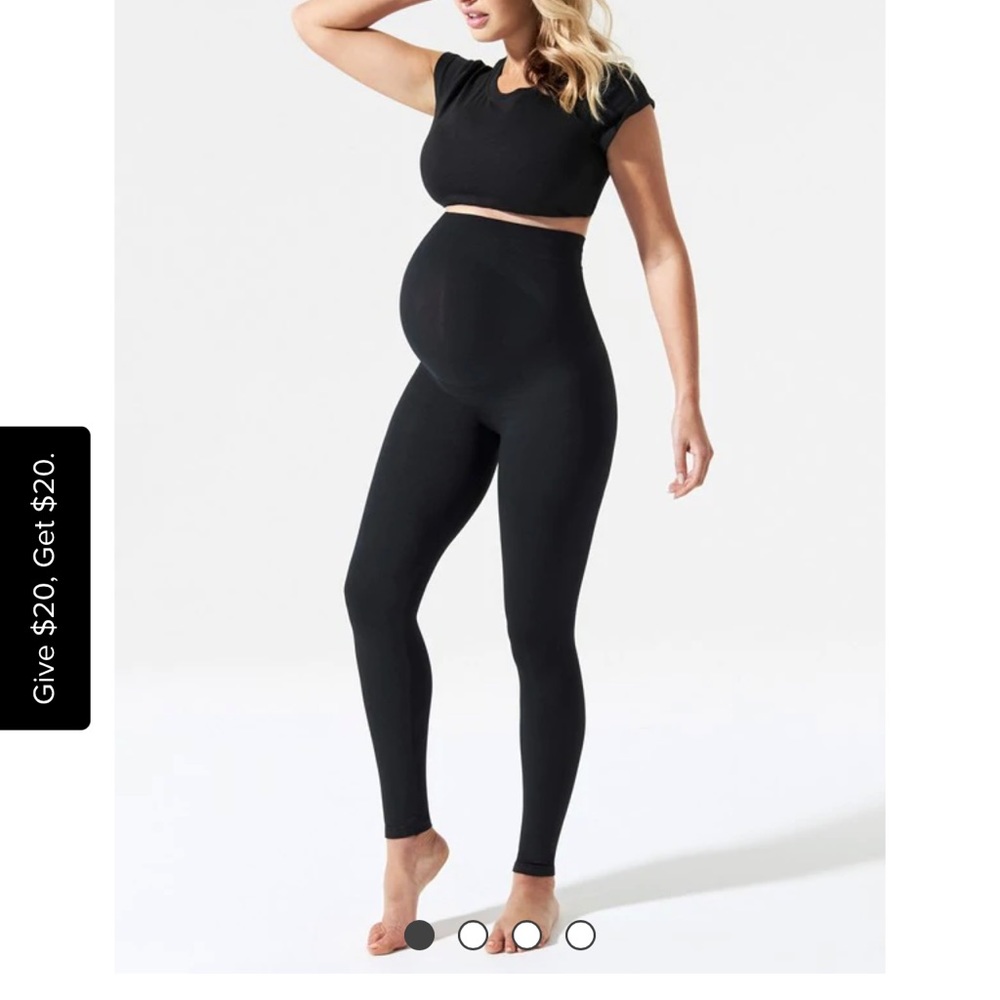 Blanqi maternity XL leggings- Black